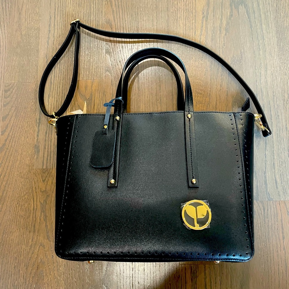NWT Persaman Black Tote